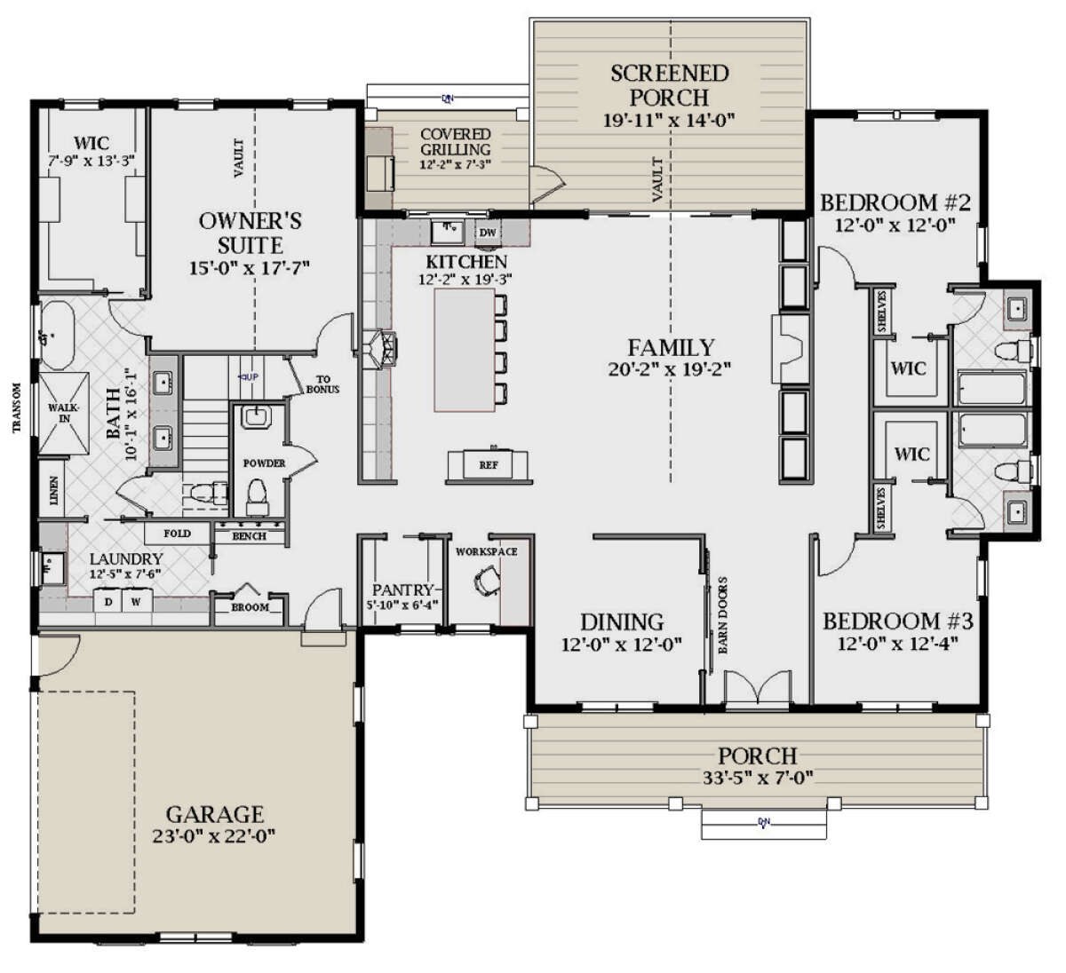 Main Floor  for House Plan #6849-00128