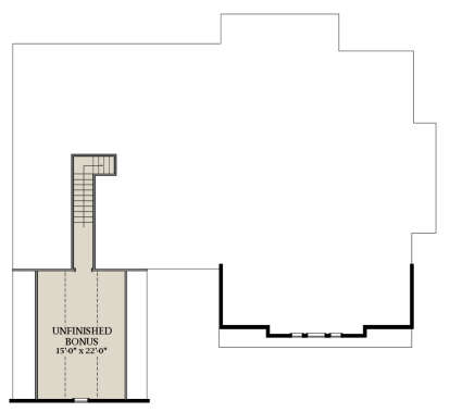 Bonus Room for House Plan #6849-00128