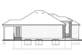 Modern House Plan #7306-00037 Elevation Photo