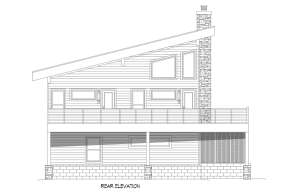 Modern House Plan #940-00623 Elevation Photo