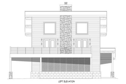 Modern House Plan #940-00623 Elevation Photo