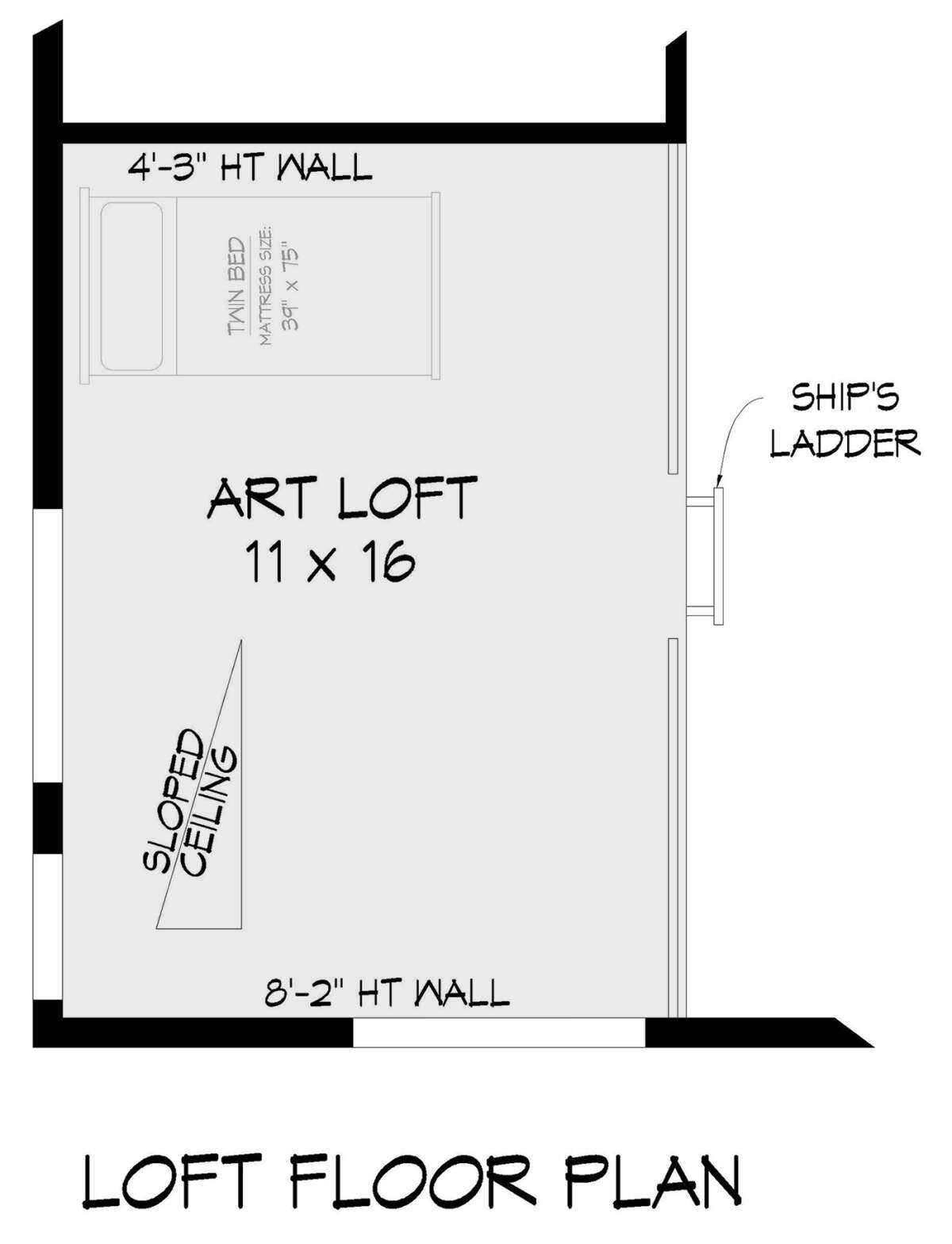 Loft for House Plan #940-00623