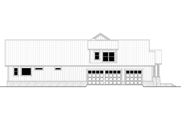 Craftsman House Plan #041-00303 Elevation Photo