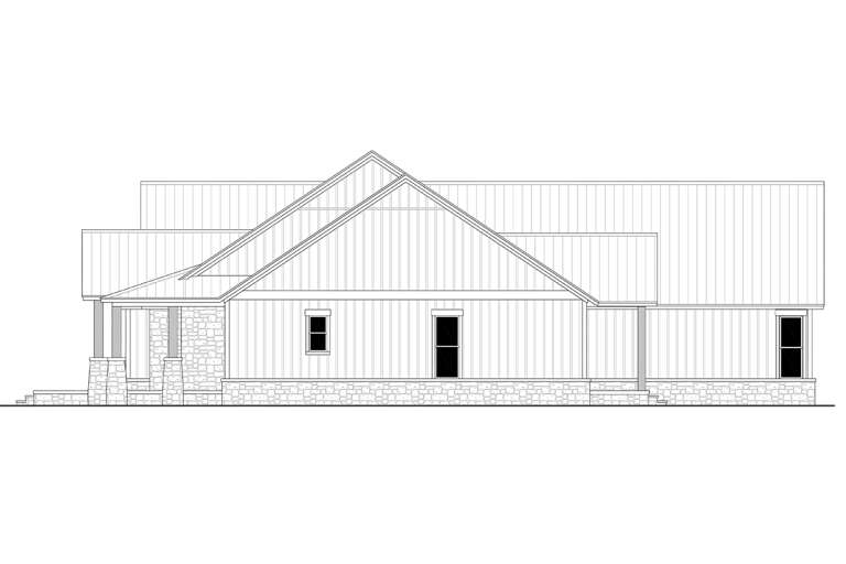 Craftsman House Plan #041-00303 Elevation Photo