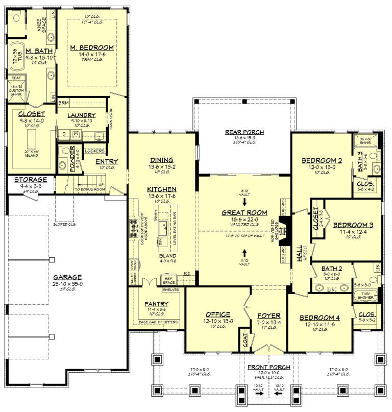 House Plan House Plan #27771 Drawing 1
