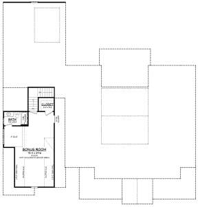 Bonus Room for House Plan #041-00303