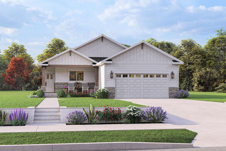 House Plan House Plan #27772 Front Elevation 