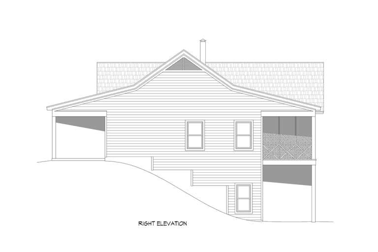 Country House Plan #940-00625 Elevation Photo