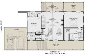 Main Floor  for House Plan #940-00625
