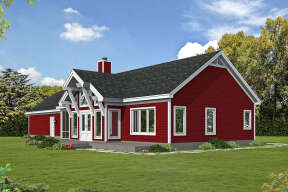 Country House Plan #940-00626 Elevation Photo