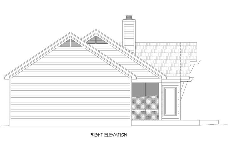 Country House Plan #940-00626 Elevation Photo