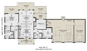 Main Floor  for House Plan #940-00626
