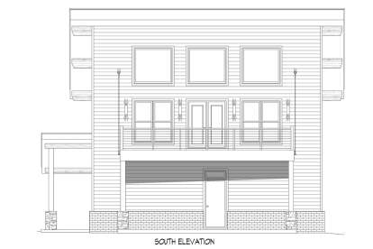 Modern House Plan #940-00627 Elevation Photo