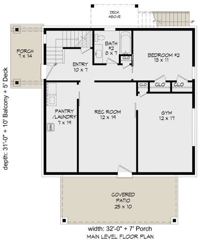 Main Floor  for House Plan #940-00627