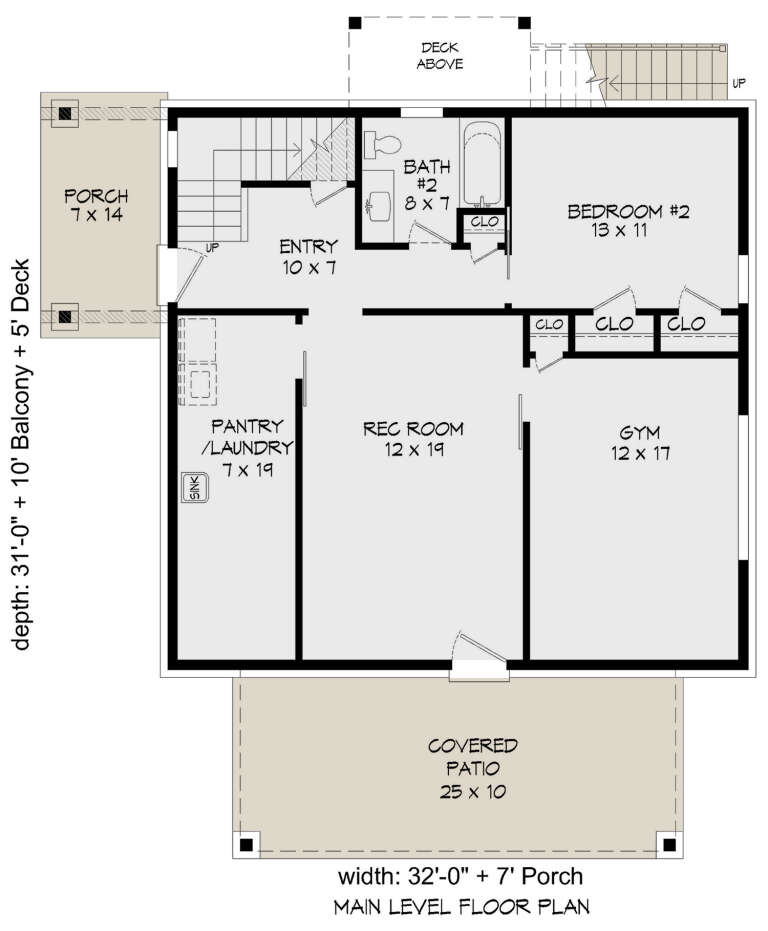 House Plan House Plan #27776 Drawing 1