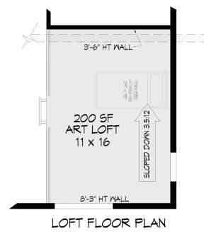 Loft for House Plan #940-00627