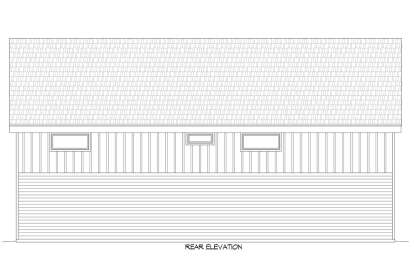 Modern House Plan #940-00628 Elevation Photo