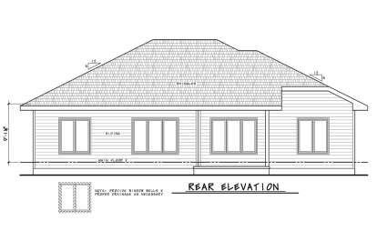 Craftsman House Plan #402-01761 Elevation Photo