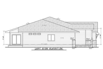 Craftsman House Plan #402-01761 Elevation Photo