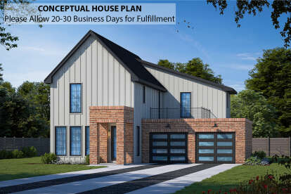 House Plan House Plan #27781 Front Elevation 