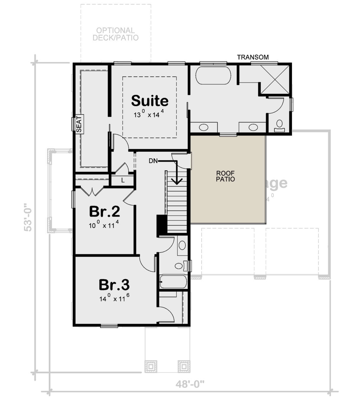 Second Floor for House Plan #402-01763