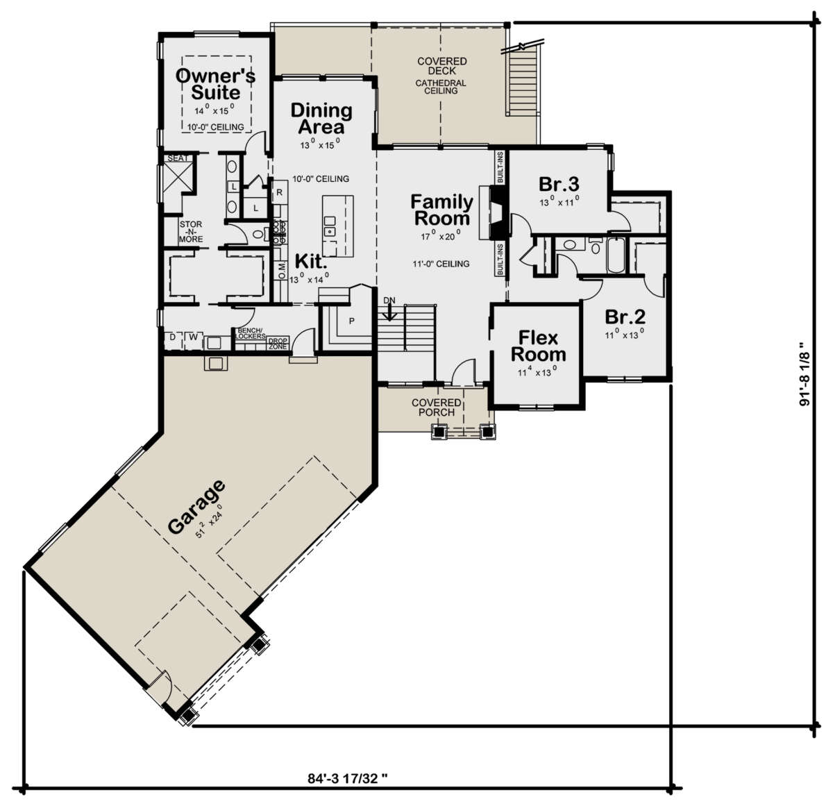 Main Floor  for House Plan #402-01765