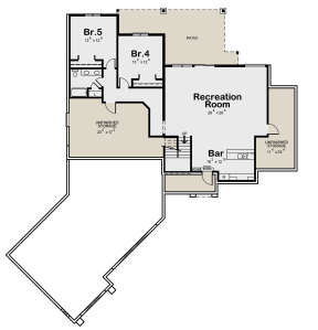 Basement for House Plan #402-01765