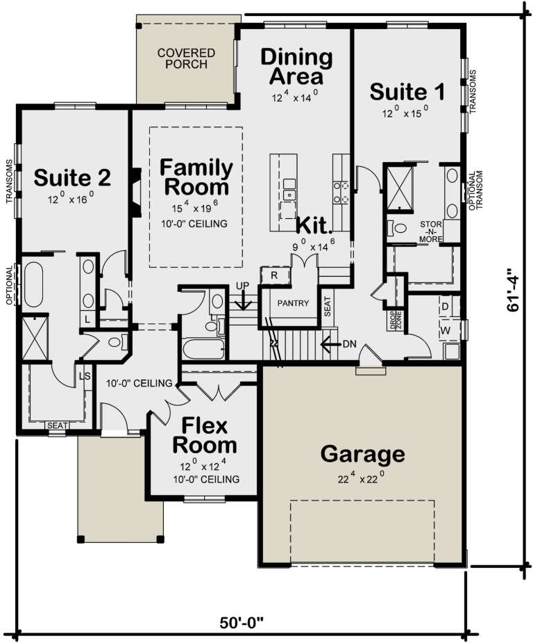 House Plan House Plan #27787 Drawing 1