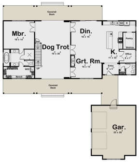 Main Floor  for House Plan #963-00674
