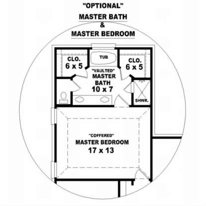 Floorplan 2 for House Plan #053-00425