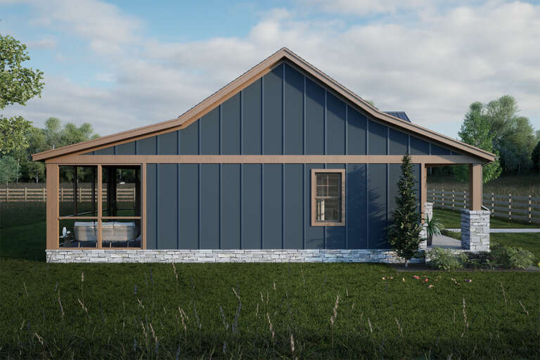 Craftsman House Plan #7174-00001 Elevation Photo