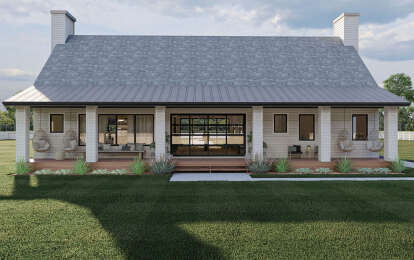 Country House Plan #963-00675 Elevation Photo