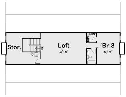 Second Floor for House Plan #963-00675