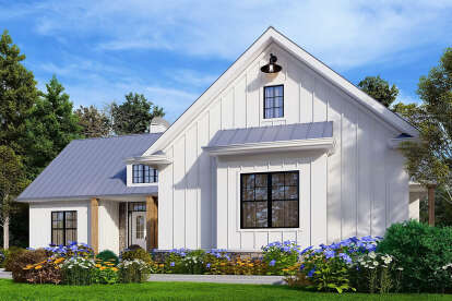 Modern Farmhouse House Plan #699-00326 Elevation Photo