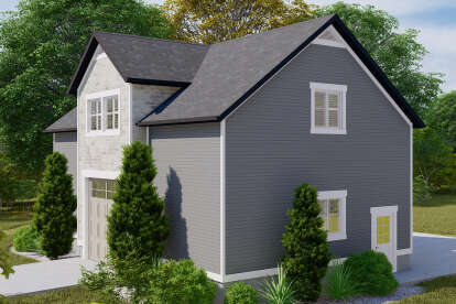 Modern House Plan #2802-00168 Elevation Photo