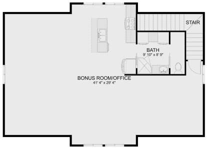 Second Floor for House Plan #2802-00168