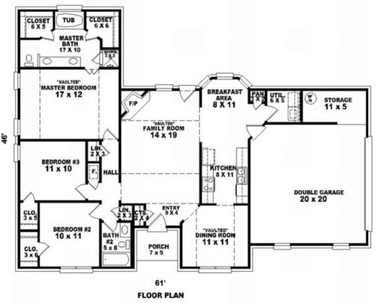 House Plan House Plan #2780 Drawing 1