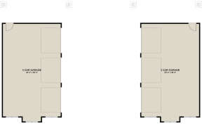Garage Floor for House Plan #2802-00170