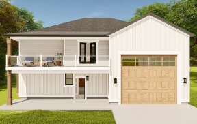 Modern Farmhouse House Plan #2802-00172 Elevation Photo