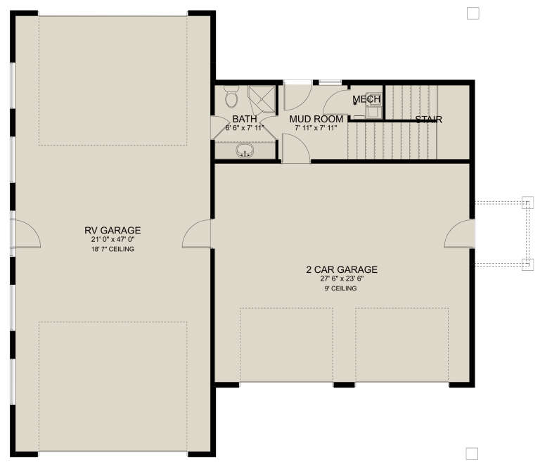 House Plan House Plan #27803 Drawing 1