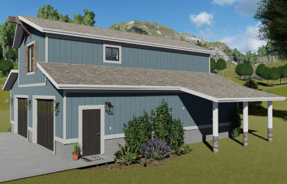 Barn House Plan #2802-00173 Elevation Photo