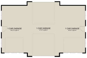 Garage Floor for House Plan #2802-00175
