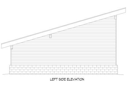 Modern House Plan #940-00629 Elevation Photo