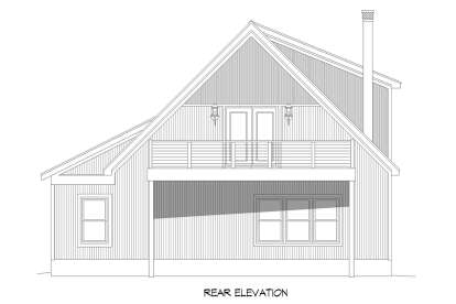 Barn House Plan #940-00630 Elevation Photo