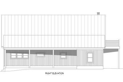 Barn House Plan #940-00630 Elevation Photo