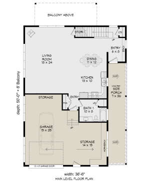 Main Floor  for House Plan #940-00630