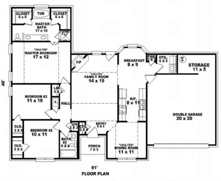 House Plan House Plan #2781 Drawing 1