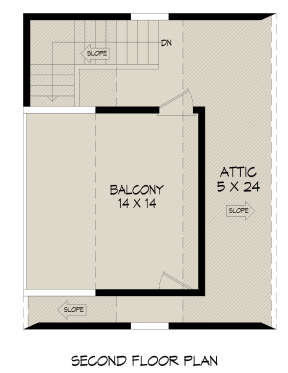 Second Floor for House Plan #940-00631