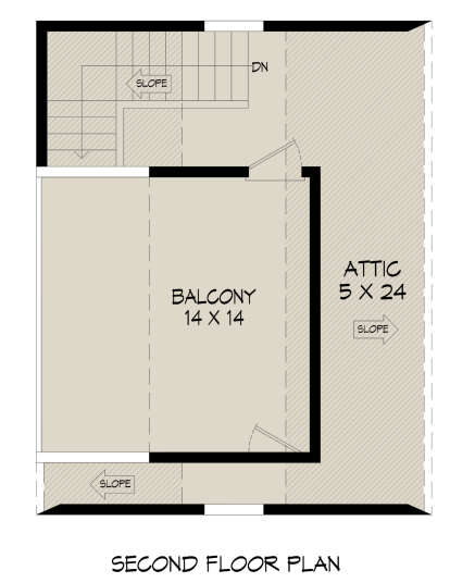 Second Floor for House Plan #940-00631