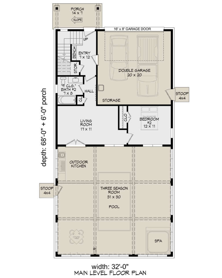 House Plan House Plan #27811 Drawing 1